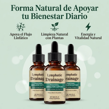 Gotas de Bienestar para Drenaje Linfático