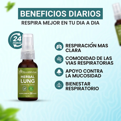 Spray Limpiador de Pulmones Nuvani™