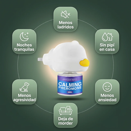 Kit difusor calmante para perros